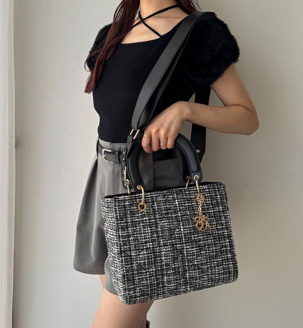  「キルティングミニトートバッグ」|ショルダー・メッセンジャー|