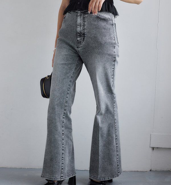  「【WEB限定】ストレッチ美脚デニムパンツ」|その他|