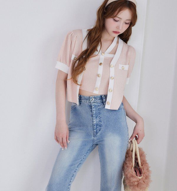  「【WEB限定】ストレッチ美脚デニムパンツ」|その他|