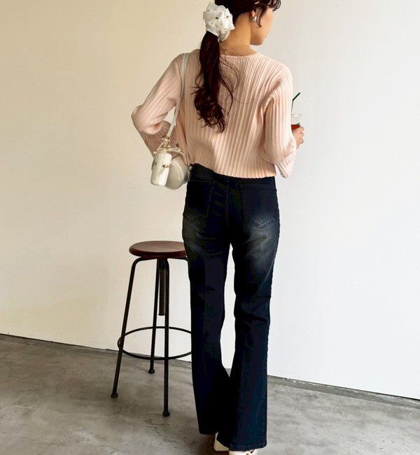  「【WEB限定】ストレッチ美脚デニムパンツ」|その他|