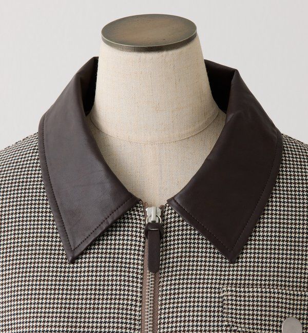  「配色衿バーンジャケット」|ダウンベスト・ベスト|