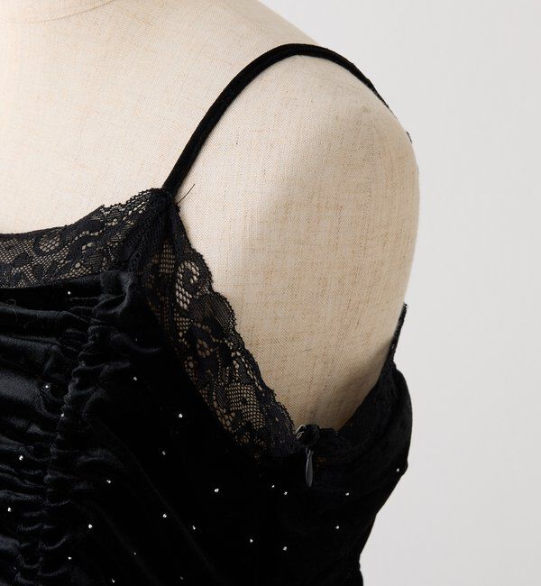  「レース付きドロストチュニック」|ワンピース|