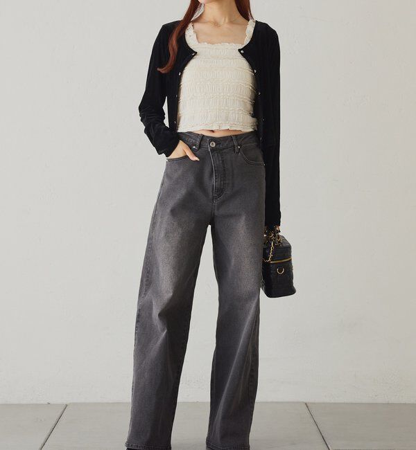  「レースインナー＆カーデセット」|プルオーバー|