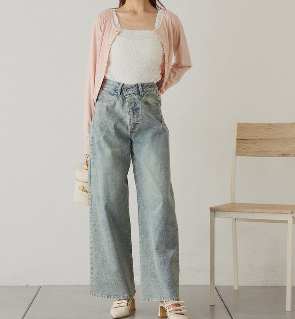  「レースインナー＆カーデセット」|プルオーバー|