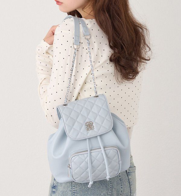  「キルティングミニリュック」|ショルダー・メッセンジャー|