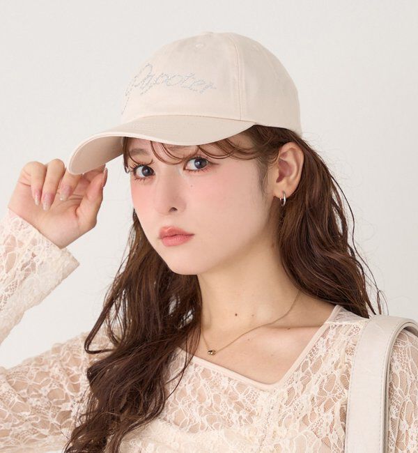  「ビジューロゴキャップ」|その他|