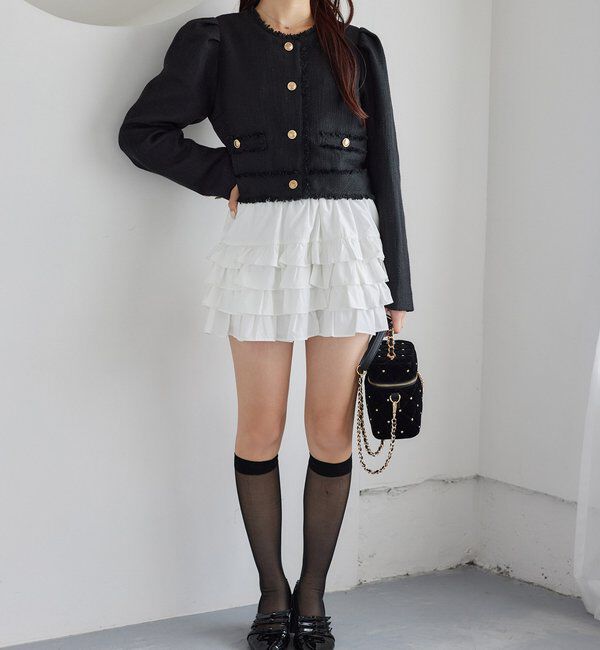  「【リバイバル】ツイードジャケット/WEB限定」|ダッフルコート|