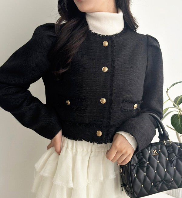  「【リバイバル】ツイードジャケット/WEB限定」|ダッフルコート|