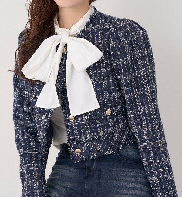  「【リバイバル】ツイードジャケット/WEB限定」|ダッフルコート|