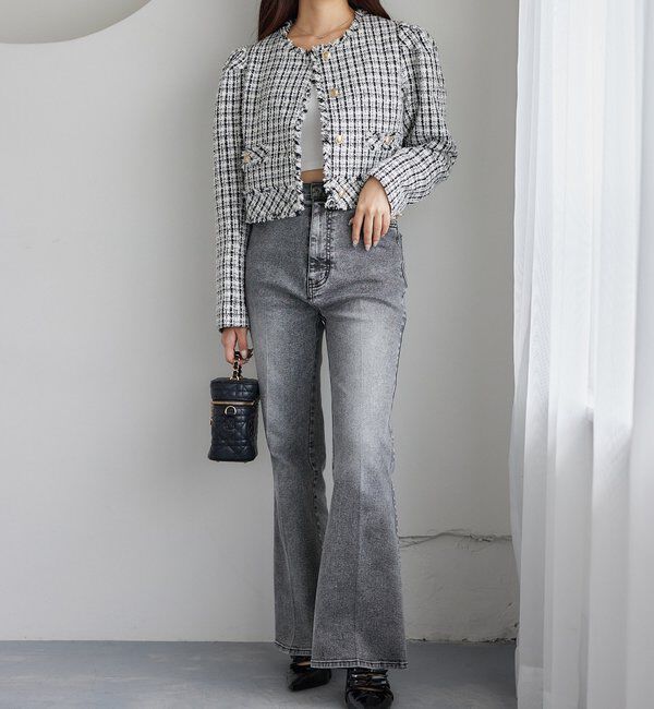  「【リバイバル】ツイードジャケット/WEB限定」|ダッフルコート|