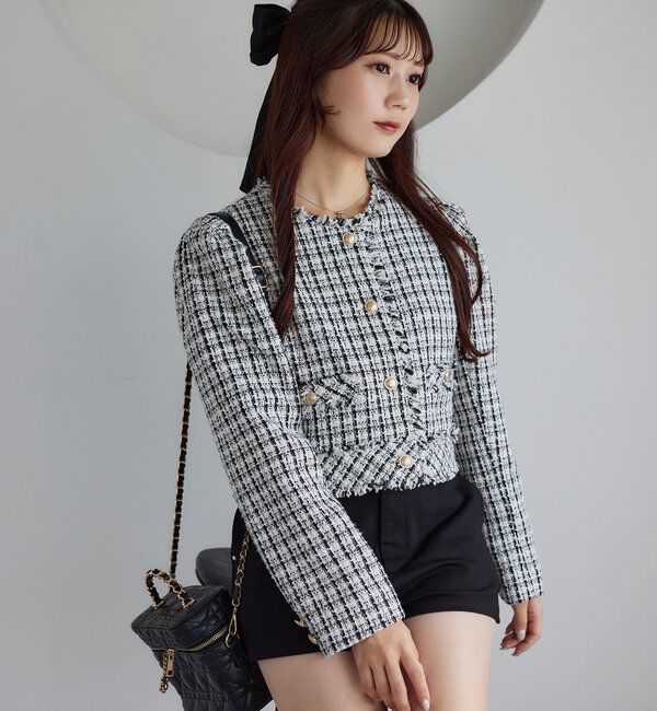  「【リバイバル】ツイードジャケット/WEB限定」|ダッフルコート|