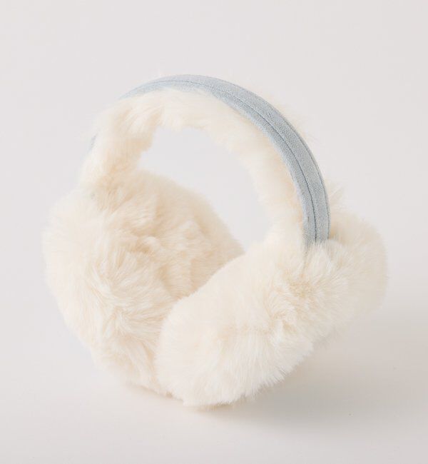  「刺繍入りフェイクムートンイヤーマフ」|その他|