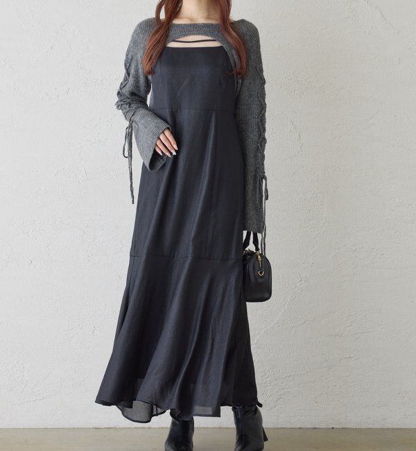  「カーディガンセットワンピース」|ワンピース|