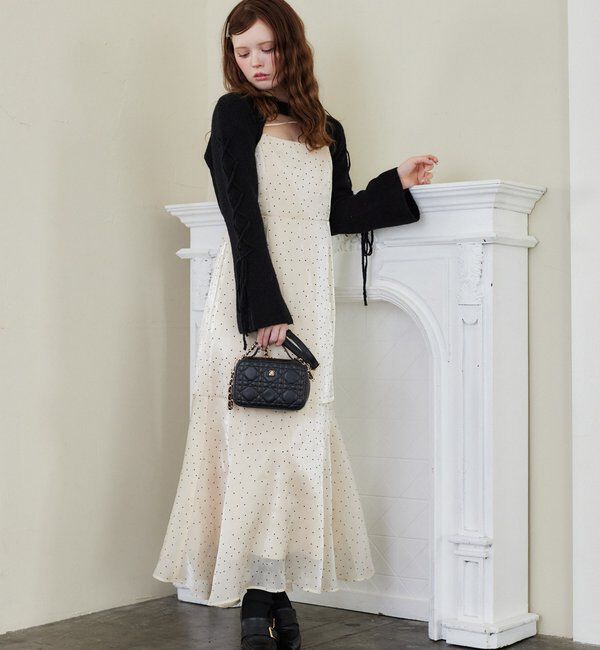  「カーディガンセットワンピース」|ワンピース|