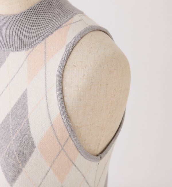  「アーガイルワンピセット」|ワンピース|