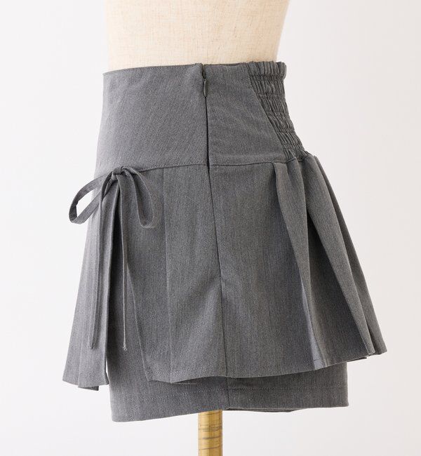  「プリーツミニスカパン」|スカート|