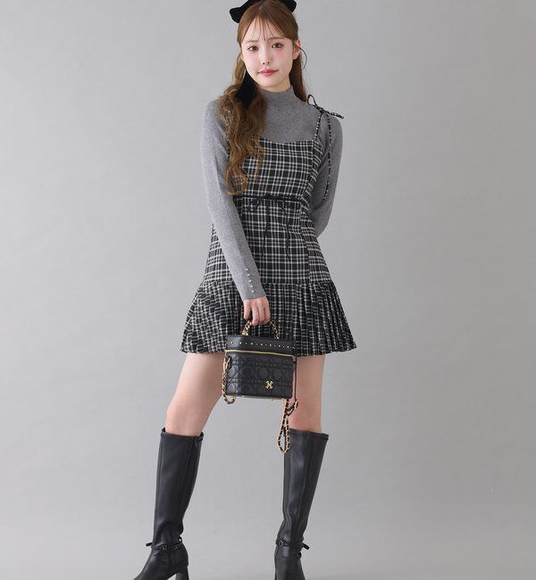  「肩リボンジャンスカ」|ワンピース|