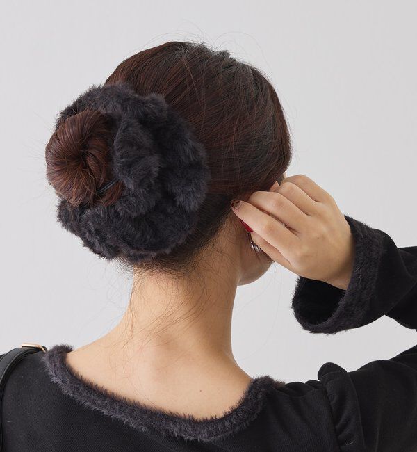  「フェザーシュシュ付きトップス」|プルオーバー|