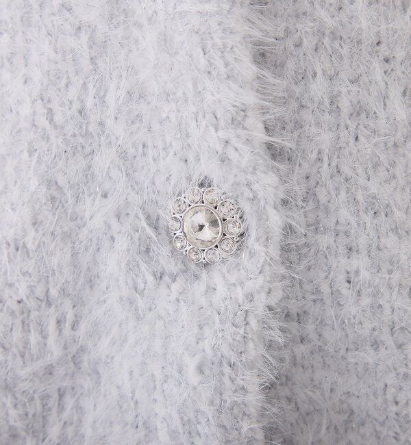  「ベロアモールカーデ」|ニット・セーター|