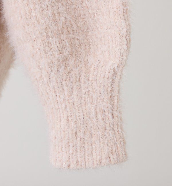  「ベロアモールカーデ」|ニット・セーター|