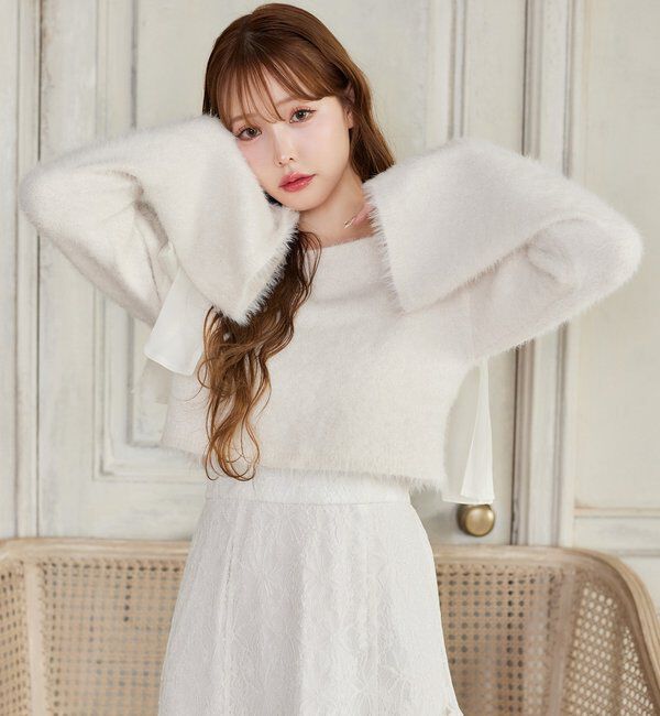  「【HolidayCollection】ニットSETイレヘムワンピース」|ワンピース|