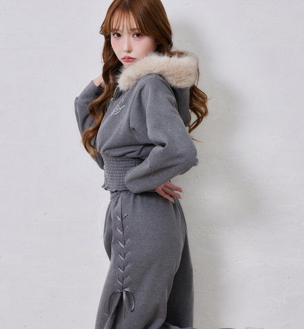 セットアップ可能】フェイクファーパーカー｜ルミネのファッション通販