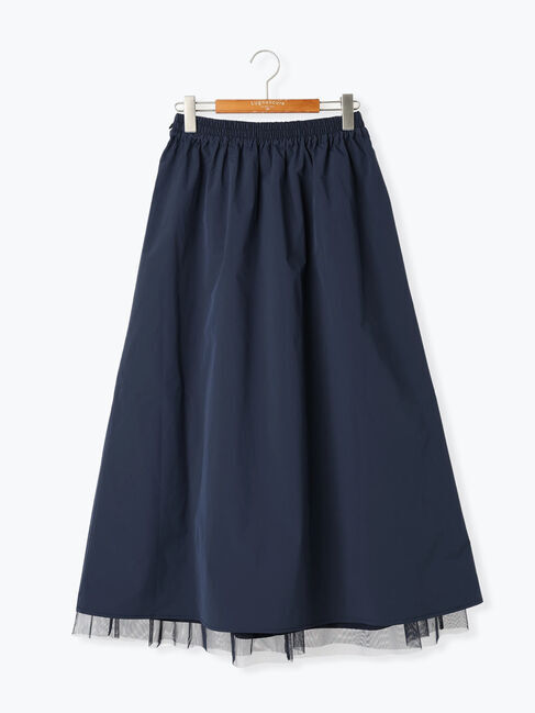 Lugnoncure「リバーシブルチュールスカート」|スカート|