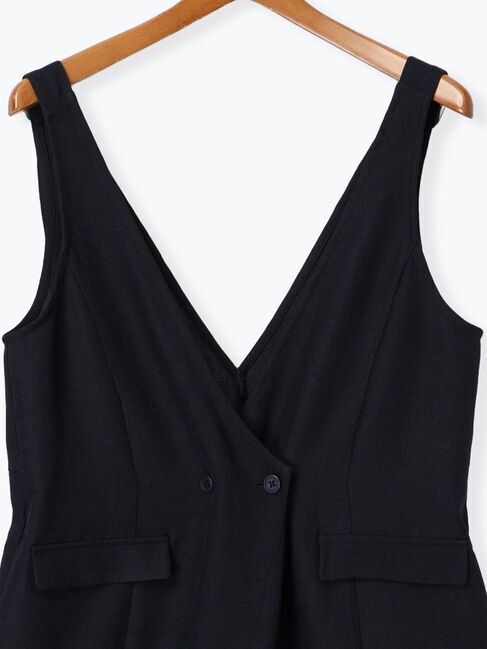 Lugnoncure「麻調オールインワン《2025spring catalog item》」|オールインワン|