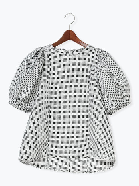 Te chichi「グリッドジャガードボリュームブラウス（セットアップ可）」|シャツ・ブラウス|
