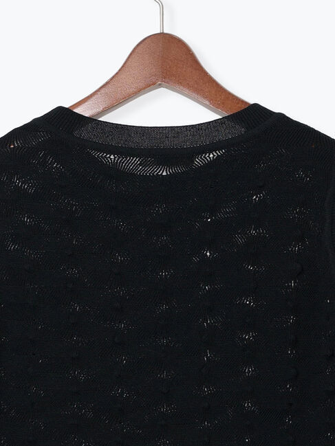 Te chichi「パールドットドリアン編みニット」|ニット・セーター|