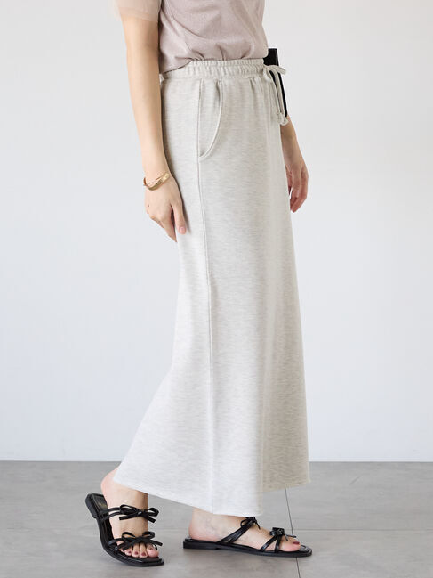 Te chichi TERRASSE「裏毛カットタイトスカート」|スカート|グレー