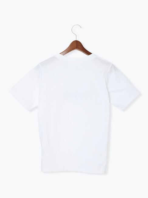 Te chichi「パール&刺繍ロゴスタンダードTシャツ」|Tシャツ・カットソー|