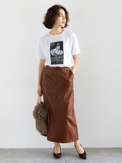 Te chichi「マリリンモンローシネマフォトTシャツ」|Tシャツ・カットソー|