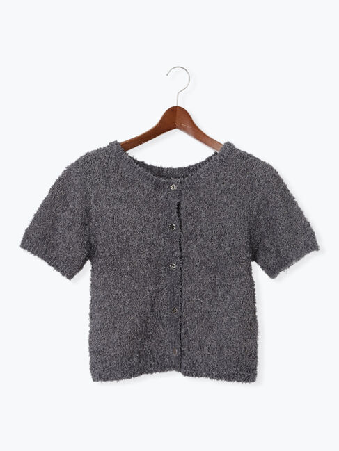 Te chichi「テープヤーン前後2WAY5分袖カーディガン」|カーディガン|