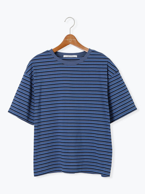 Lugnoncure「マルチボーダーTシャツ」|Tシャツ・カットソー|