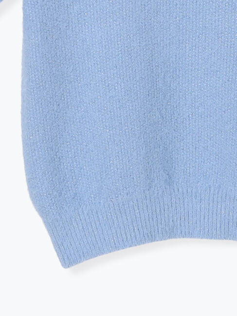 Te chichi TERRASSE「ラメシャギーハーフスリーブニット」|ニット・セーター|