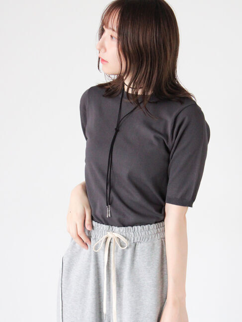 Te chichi TERRASSE「ハーフスリーブニット」|ニット・セーター|