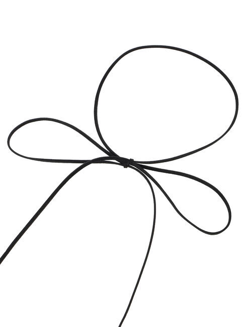 Te chichi TERRASSE「スウェードコードチョーカー《2025autumn catalog item》」|ネックレス|