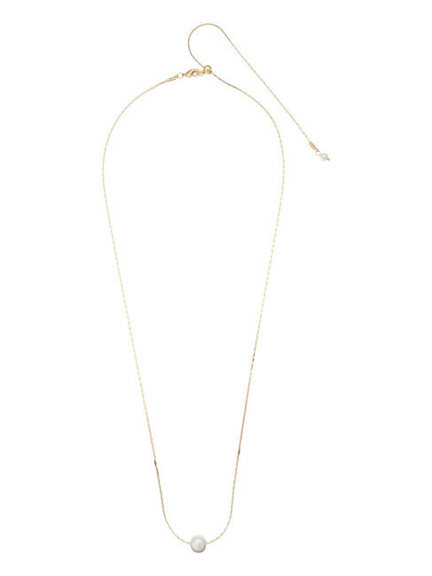 Lugnoncure「パールスライドチェーンネックレス《2025autumn catalog item》」|ネックレス|