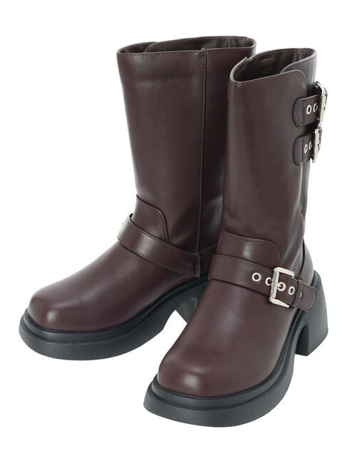 Te chichi TERRASSE「バイカーブーツ《2025autumn catalog item》」|その他|