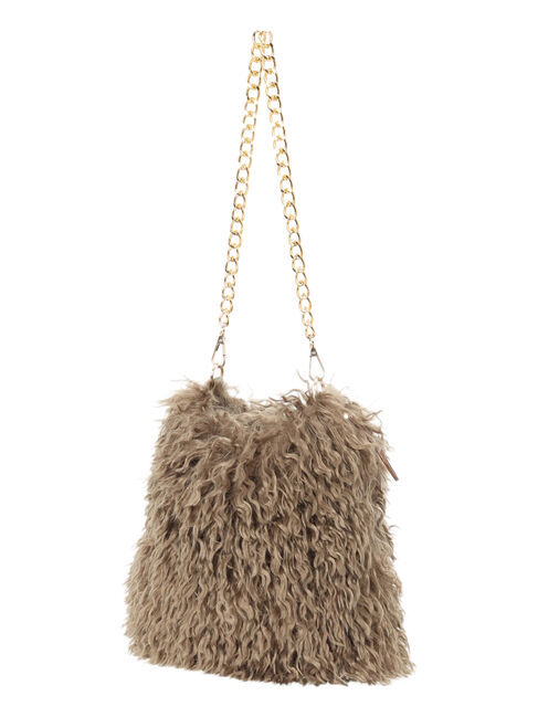 Te chichi「ボア&times;チェーンキンチャクBAG」|その他|