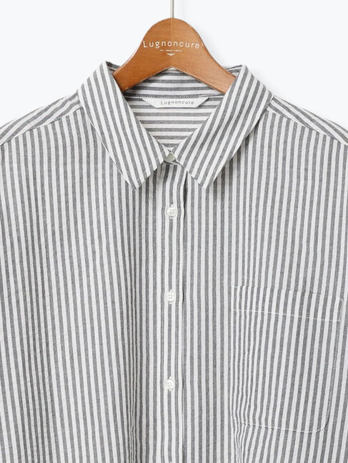 Lugnoncure「無地/柄アソートレギュラーオーバーシャツ」|シャツ・ブラウス|