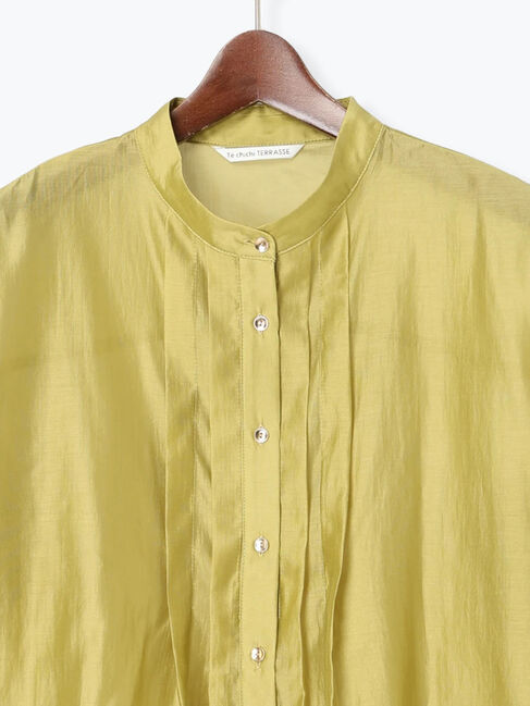 Te chichi TERRASSE「フロントタック入りシアーシャツ」|シャツ・ブラウス|