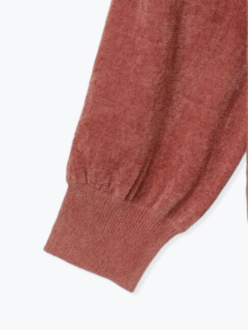 Te chichi TERRASSE「ベロアモール前後2WAYリボンニット《2025autumn catalog item》」|ニット・セーター|