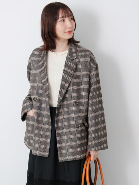 Te chichi TERRASSE「Wブレストジャケット」|その他|