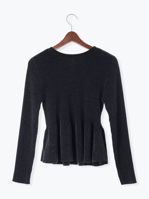 Te chichi「モールペプラム2WAYニット」|ニット・セーター|