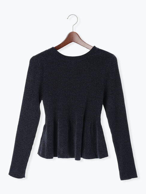 Te chichi「モールペプラム2WAYニット」|ニット・セーター|