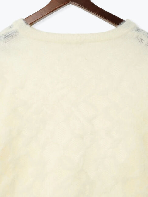 Te chichi「起毛レースニットプルオーバー（セットアップ可）《2025winter catalog item》」|ニット・セーター|