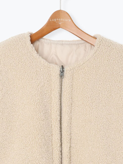 Lugnoncure「リバーシブルボアブルゾン」|ブルゾン・スタジャン|