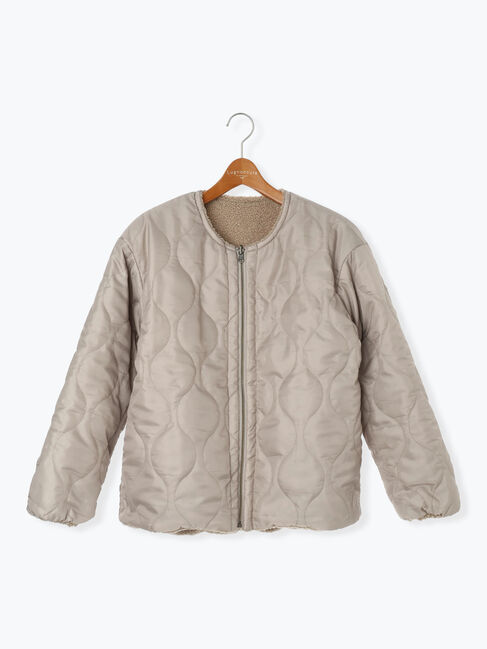 Lugnoncure「リバーシブルボアブルゾン」|ブルゾン・スタジャン|